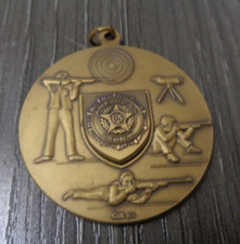 Vintage American Legion School Award Bronze Medal 2” Large Heavy Medallion picture