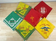 Boy Scouts BSA Neckerchief Lot 1969 National Jamboree Idaho Colorado - USED picture