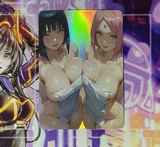 Hinata Hyuga Sakura Haruno Naruto Custom Waifu Anime ACG Goddess Card picture