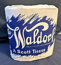 The Waldorf Toilet Paper Scott Tissue U.S. Army WWII 1942 One Roll picture
