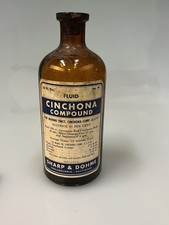 Vintage Apothecary Cinchona Compound Bottle picture