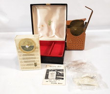 Vintage Zenith Royal 50 Transistor Radio w/case accessories NOT working picture