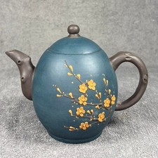 Large Signed Yixing Zisha Teapot 5.5