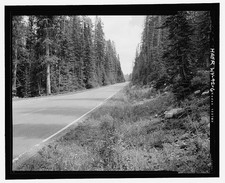 Photo:Beartooth Lake Wyoming Highway 1940s Forest Road Northeast View picture