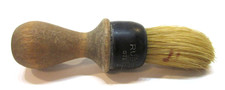 Old 1900s Natural Hair Bristle Wood Handle 4.5