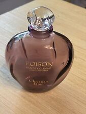 POISON Christian Dior Vintage EMPTY Bottle 3.4 oz, 100ml - Light Cologne Splash picture