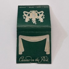Essex House Casino on the Park New York City Vintage Matchbook Cover MM3-5 picture
