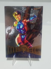 1995 MARVEL PSYLOCKE METAL TRADING CARD picture