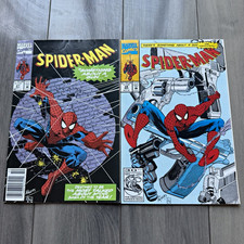 Marvel Comics Spider-Man #27-28 Lot (2) Todd McFarlane Copper Age English picture