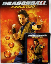 Rare Dragon Ball Evolution Panini Sticker Album + 40 Sealed Packs 2009 picture