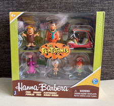 Hanna-Barbera Jazwares THE FLINTSTONES FIGURINE Set NEW IN BOX Fred Barney +More picture