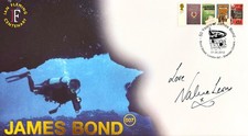 Valerie Leon Hand Signed Ltd. Edition James Bond 007 FDC, First Day Cover & COA picture