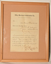 ORIGINAL VINTAGE DOCUMENT CHURCH OF JESUS CHRIST LATTER DAY SAINTS MORMON 1884 picture