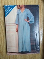 VTG Butterick See & Sew Pattern 3538 Caftan Robe 8-18 Size S-M-L UNCUT picture