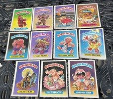 Garbage Pail Kids Giant Oversized 5x7 Cards Lot of 11 Topps 1986 W/ Dead Ted picture