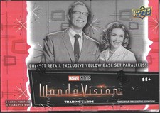 2022 Wandavision Trading Cards Blaster Box Yellow Parallel Rare Autos Sketch SFC picture
