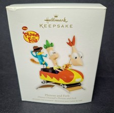 Hallmark 2011 Phineas and Ferb Disney Christmas Ornament QXD1677 Keepsake W/Box picture
