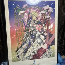 Fate stay night Saber Poster CLAMP picture