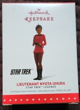 STAR TREK Legends Lieutenant Nyota Uhura Hallmark Keepsake Ornament 2015 picture