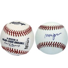 MIKE JOHNSON SIGNED OFFICIAL MLB BASEBALL SPEAKER OF THE HOUSE JSA picture