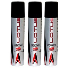 Lotus 99.99% Pure 90 ml Butane Lighter Fuel Gas Refill 3 - Pack picture