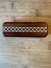 Vintage Heartwood Creations Wooden Secret Box picture