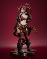 1:8 Red Monika Battle Chasers Fan Art UNPAINTED Resin Garage Kit picture