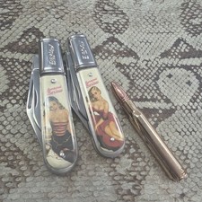 2 Novelty Cutlery Bombshell Barlow Barlow 2 Blade 3 1/2
