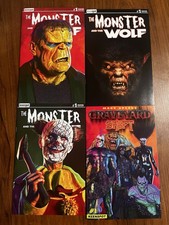 MARK SPEARS MONSTERS:  THE MONSTER AND THE WOLF #1 - 3 SET +  Graveyard Shift #1 picture