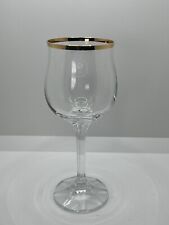 Bohemia crystal GENEVE Wine Glass Goblets 7 1/4