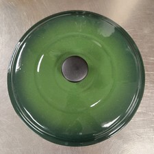 Tramontina 12” Enamel Cast Iron Green Round For 6.5 Qt REPLACEMENT LID ONLY  picture