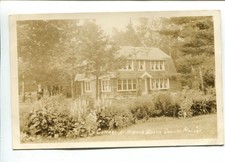 Harbor Beach Cottage at Harbor Beach, Michigan RPPC, Vintage Postcard picture