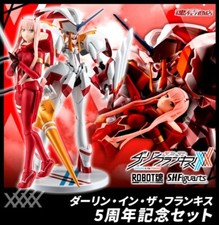Bandai S.H.Figuarts x ROBOT Spirits  Darling in the Franxx 5th Anniversary Set picture