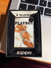 September 1984 Playboy Magazine Cover Zippo Lighter NEW In Box Rare Pinup picture