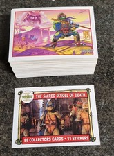 1992 Topps Teenage Mutant Ninja Turtles TMNT 3 Complete Set Card Set 1-88  NM MT picture