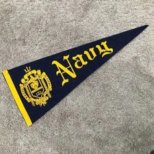 1950s Antique Navy Pennant Flag 27
