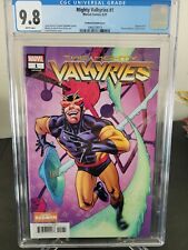 MIGHTY VALKRIES #1 CGC 9.8 GRADED 2021 MARVEL COMICS HEROES REBORN VARIANT COVER picture