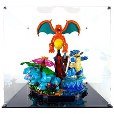 Display Case for LEGO® 72153 Pokémon Venusaur, Charizard and Blastoise picture