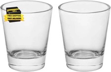 Heavy Base Shot Glasses, 1.5 Oz Sets of Clear Shot Glass (2 Pack), Measuring Cup picture