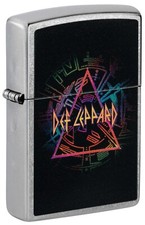 Zippo Def Leppard Design Street Chrome 48175 picture