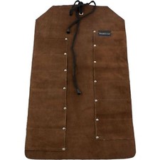 UJ Ramelson 12 Pocket Leather Tool Roll Storage Case Pouch picture