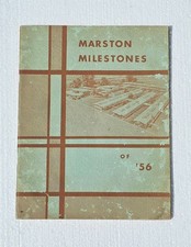 VTG 1956 MARSTON JR HIGH SCHOOL YEARBOOK SAN DIEGO CALIFORNIA Junior First Ed picture