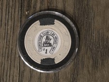 Horseshoe Club (Benny Binion)’S  Las Vegas NV Vintage $1 Casino Gaming Chip picture