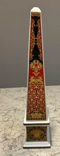 Rosenthal Versace Medusa Porcelain Obelisk Sculpture  picture
