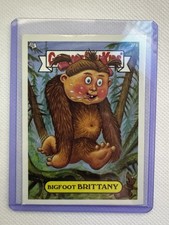 💥 2004 GPK All‑New Series 3 BIGFOOT BRITTANY 27a • Garbage Pail Kids Sticker 🔥 picture