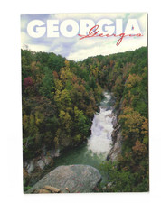 North Georgia Mountains as you visit Tallulah Falls Postcard picture