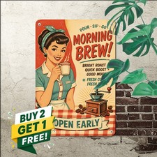 Classic Vintage Style Nostalgic Home Wall Art Metal Tin Sign 8x12 Plaque picture
