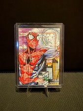 2014 Rittenhouse Marvel 75th Anniversary Spider-Man 1/1 Sketch Felix Morales picture