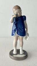 Vintage Bing Grondahl Porcelain Figurine Girl Crying Over Spilt Milk #2246 picture