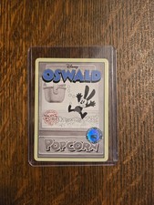 2026 Disney D23 Exclusive: Oswald In Disneyland Trading Card: Popcorn ONLY picture